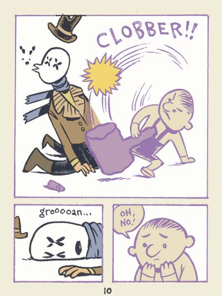 Illustration for article titled Watchmen Parody Sends Rorschach Through the Underworld of Children’s Lit